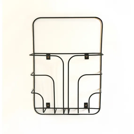 wall mounted magazine rack